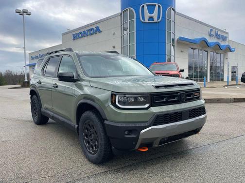 Ash Green Metallic 2026 Honda Passport AWD TrailSport Blackout