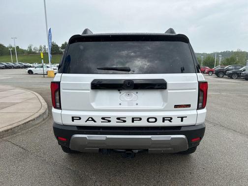 Platinum White Pearl 2026 Honda Passport AWD TrailSport Elite Blackout