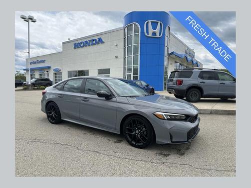 Urban Gray Pearl 2025 Honda Civic Sport