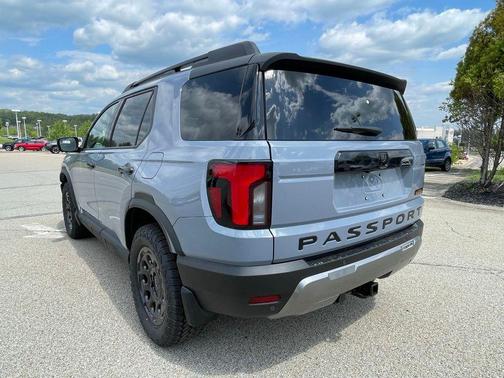 Sonic Gray Pearl 2026 Honda Passport AWD TrailSport Elite Blackout