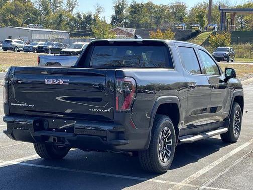 Onyx Black 2026 GMC Sierra EV Standard Range Elevation