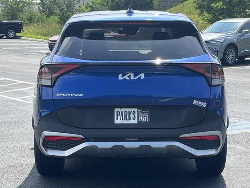 Sapphire Blue 2023 Kia Sportage EX