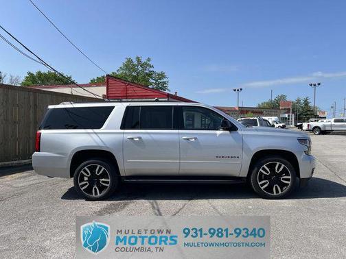 Silver Ice Metallic 2019 Chevrolet Suburban Premier