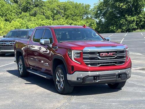 Volcanic Red Tintcoat 2024 GMC Sierra 1500 SLT