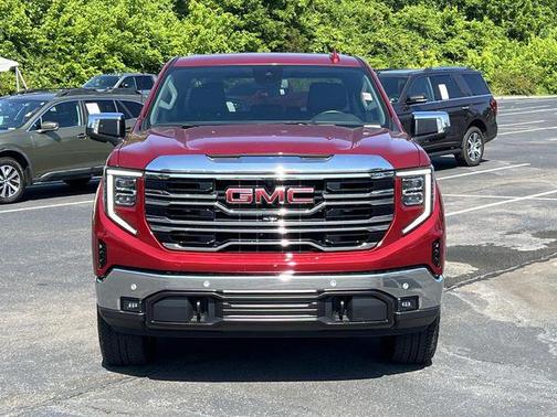 Volcanic Red Tintcoat 2024 GMC Sierra 1500 SLT