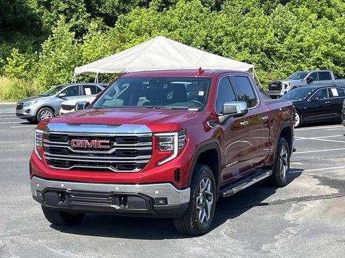 Volcanic Red Tintcoat 2024 GMC Sierra 1500 SLT