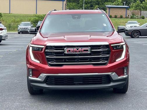 Volcanic Red Tintcoat 2025 GMC Acadia FWD Elevation