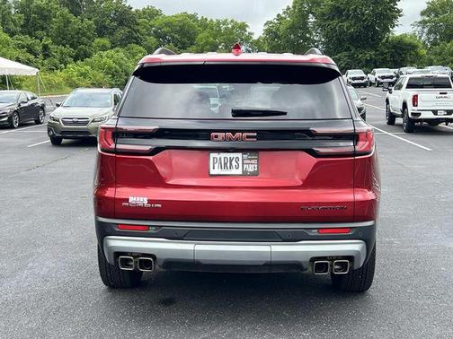 Volcanic Red Tintcoat 2025 GMC Acadia FWD Elevation