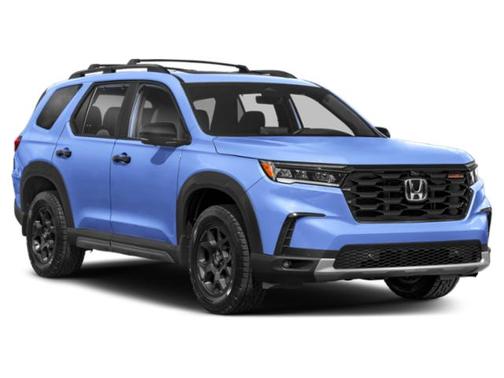 Radiant Red Metallic II 2025 Honda Pilot TrailSport
