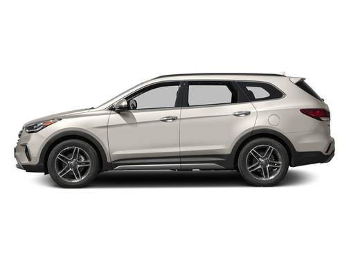 Monaco White 2017 Hyundai SANTA FE Limited Ultimate