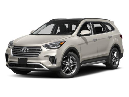 Monaco White 2017 Hyundai SANTA FE Limited Ultimate