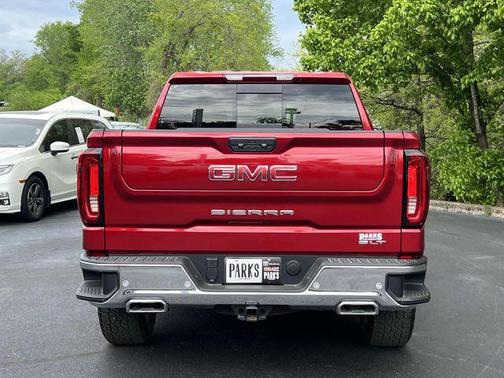 Volcanic Red Tintcoat 2025 GMC Sierra 1500 SLT