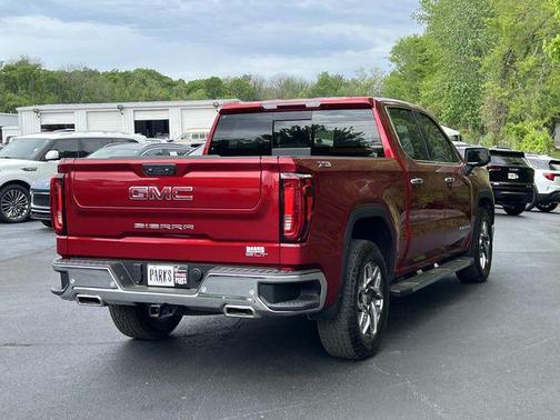 Volcanic Red Tintcoat 2025 GMC Sierra 1500 SLT