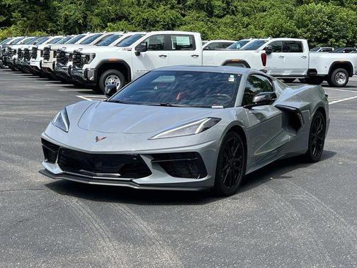 Sea Wolf Gray Tricoat 2025 Chevrolet Corvette Stingray w/2LT