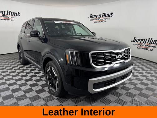 Ebony Black 2025 Kia Telluride S