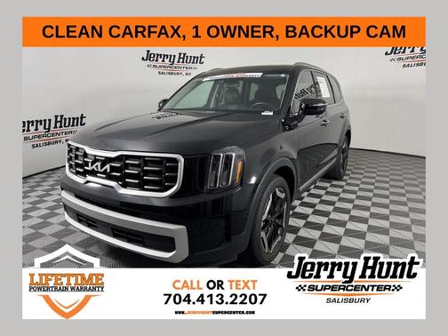 Ebony Black 2025 Kia Telluride S