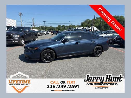Blue 2025 Honda Accord SE