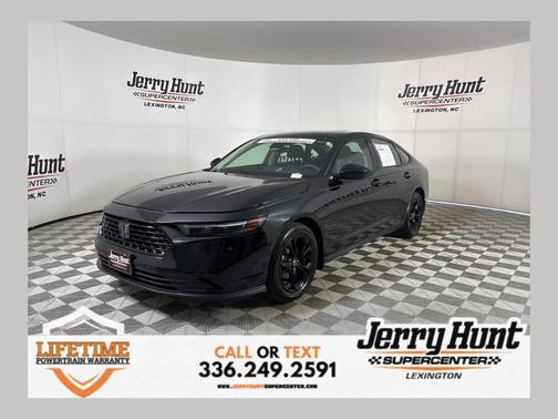 Black 2025 Honda Accord SE