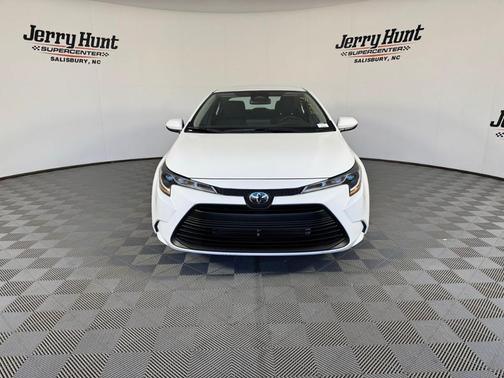 White 2025 Toyota Corolla LE