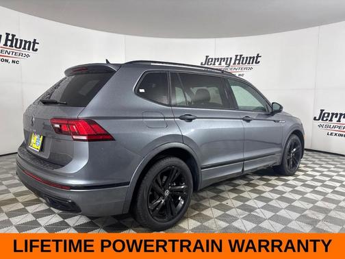 Platinum Gray Metallic 2023 Volkswagen Tiguan 2.0T SE R-Line Black