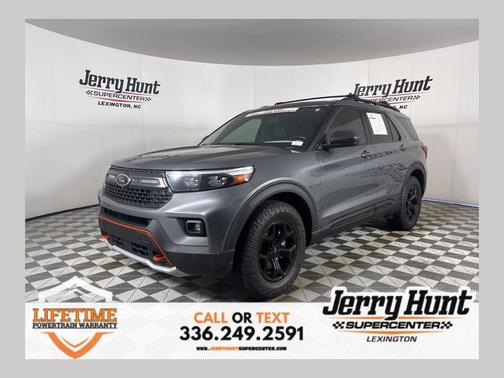 Gray Metallic 2022 Ford Explorer Timberline