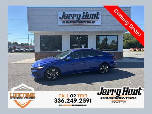 Intense Blue 2024 Hyundai ELANTRA SEL