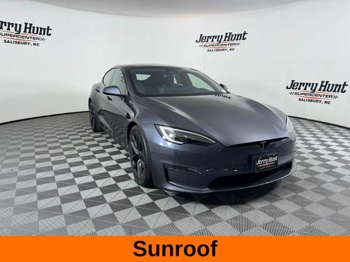 Gray 2022 Tesla Model S Base