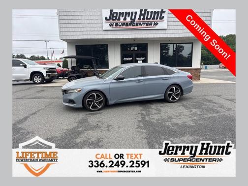 Gray 2022 Honda Accord Sport SE