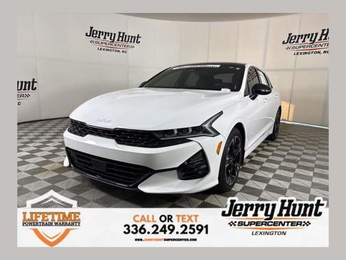 Glacial White Pearl 2022 Kia K5 GT-Line