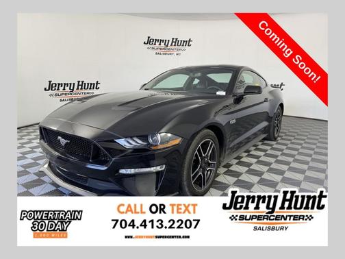 Shadow Black 2018 Ford Mustang GT Premium