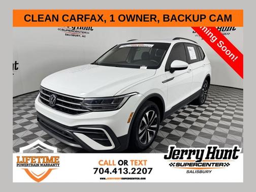 Pure White 2024 Volkswagen Tiguan 2.0T S