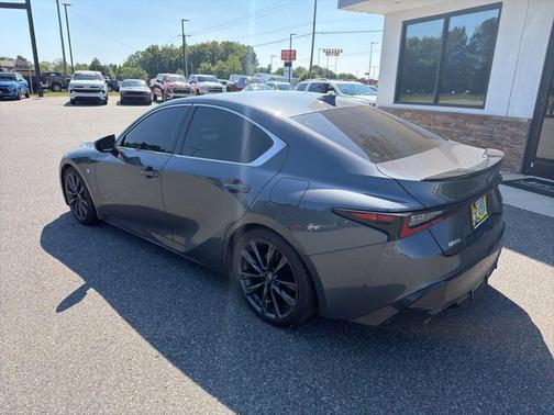 Gray 2021 Lexus IS 350 F Sport