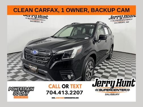 Crystal Black Silica 2022 Subaru Forester Premium