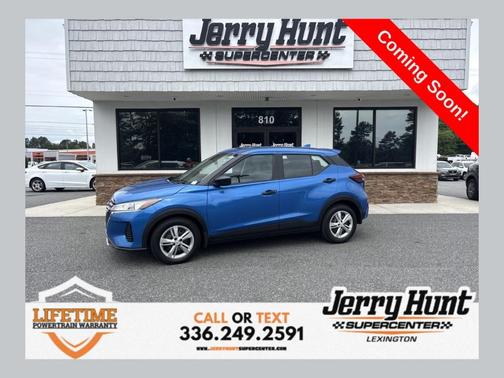 Electric Blue Metallic 2024 Nissan Kicks S