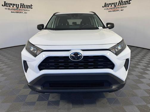 Super White 2021 Toyota RAV4 LE