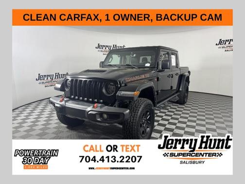 Black Clearcoat 2022 Jeep Gladiator Mojave