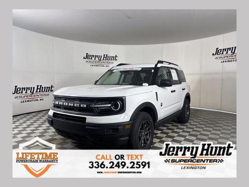 Oxford White 2024 Ford Bronco Sport Big Bend