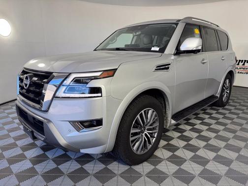 Brilliant Silver Metallic 2024 Nissan Armada SL