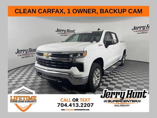 Summit White 2025 Chevrolet Silverado 1500 LT