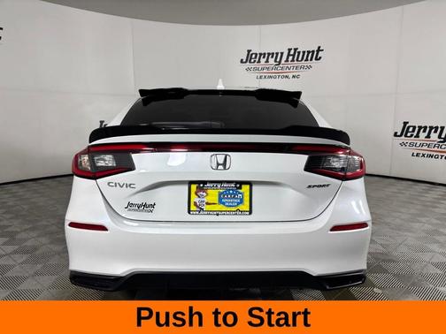 White 2025 Honda Civic Sport