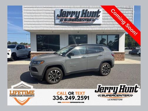 Sting Gray Clearcoat 2022 Jeep Compass Limited