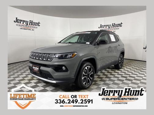 Sting Gray Clearcoat 2022 Jeep Compass Limited