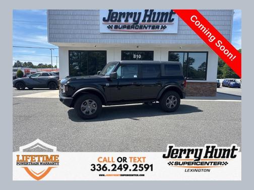 Shadow Black 2025 Ford Bronco Big Bend