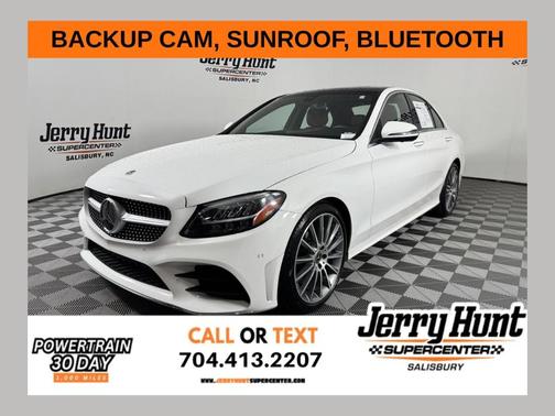 White 2020 Mercedes-Benz C-Class C 300