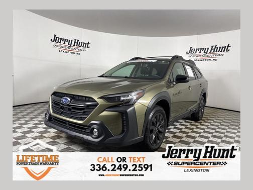 Autumn Green Metallic 2025 Subaru Outback Onyx Edition