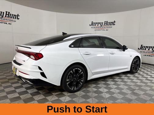 Glacial White Pearl 2021 Kia K5 GT-Line