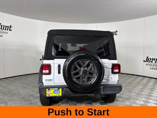 Bright White Clearcoat 2024 Jeep Wrangler Sport