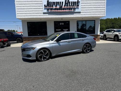 Lunar Silver Metallic 2022 Honda Accord Hybrid Sport