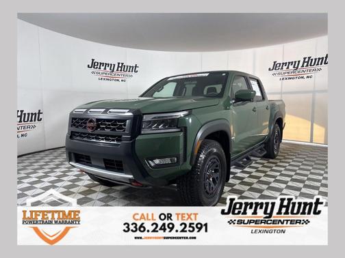 Tactical Green Metallic 2025 Nissan Frontier PRO-4X