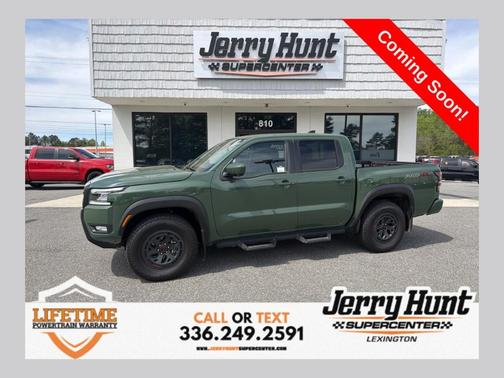 Tactical Green Metallic 2025 Nissan Frontier PRO-4X